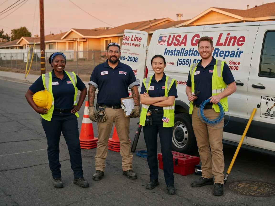 Gas Line Installation company in Hamlin, IA